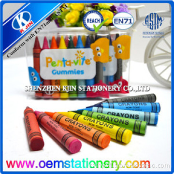 8.8cm Finger Shaped Wax Crayon / Children Crayon /Kids Wax Crayon